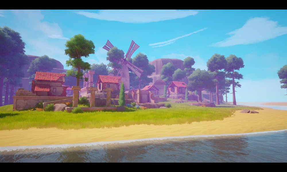 Stylized Ruined Village | FREE