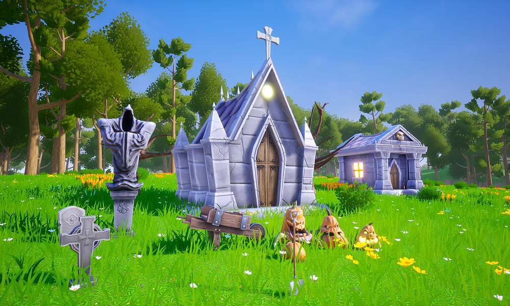 Spooky Stylized Graveyard Pack