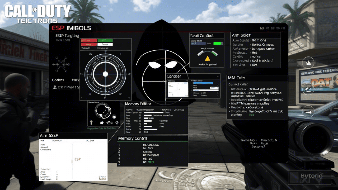 call of duty cheats source code and development