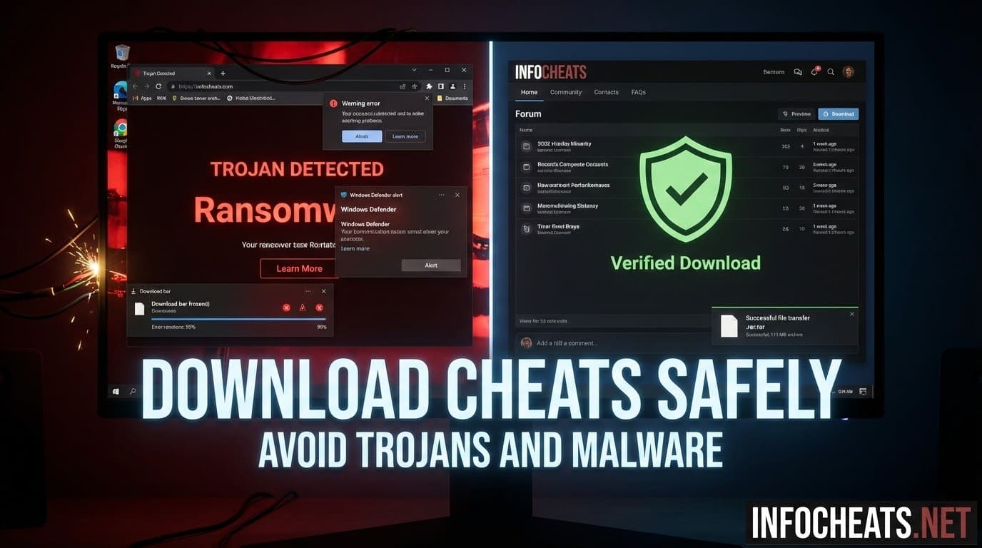 Free PC Game Cheats: Alternatives to WeMod & Cheat Engine | INFOCHEATS.NET