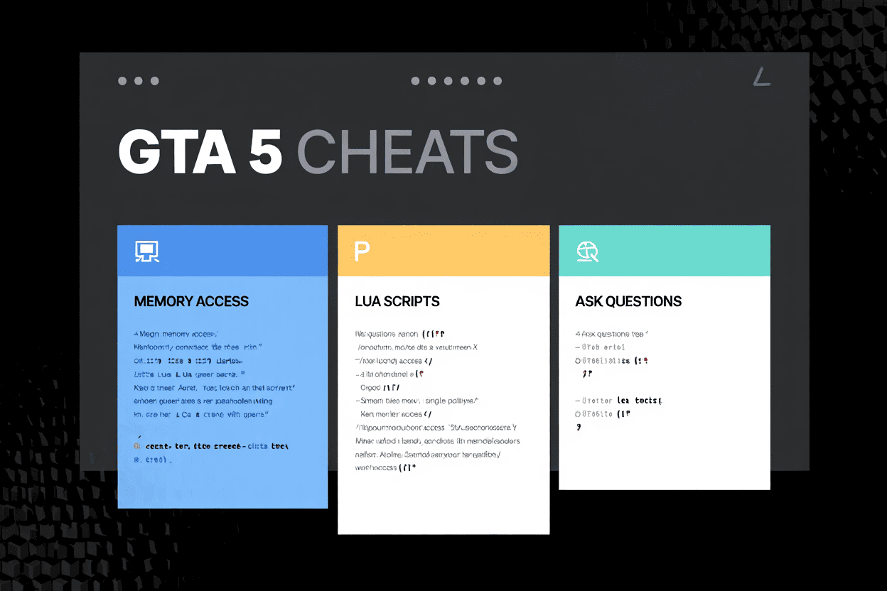 how to make cheat for gta 5