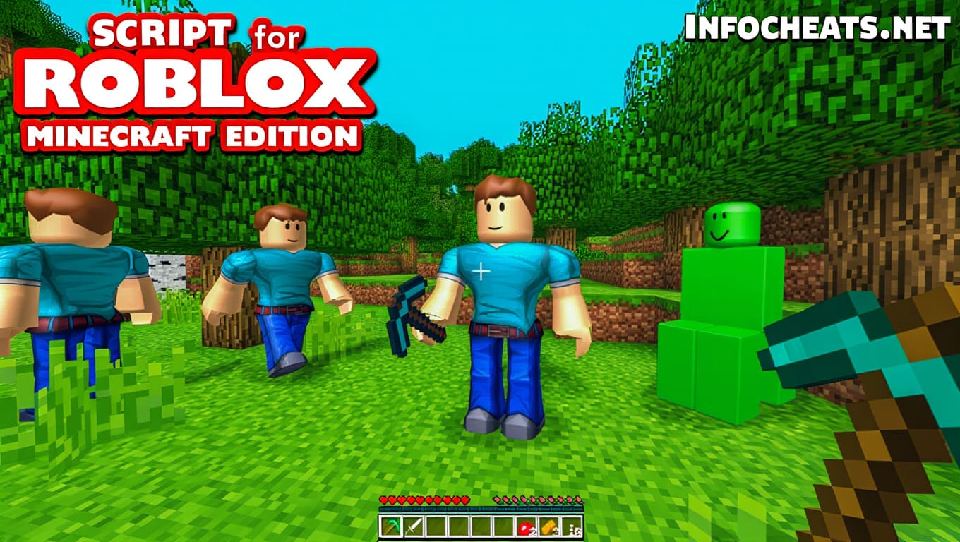 Roblox Minecraft Script: Universal Script with Kill Aura | INFOCHEATS.NET